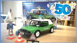 😍✨POLICIA ✨ Revivimos la infancia TENEMOS el COCHE Policia 50 años de PLAYMOBIL😍✨ RESUBIDO