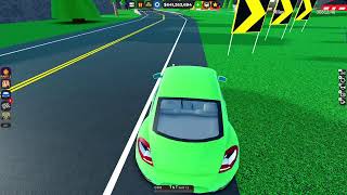 Testing cars to see which one can jump into the parking garage in car dealership tycoon