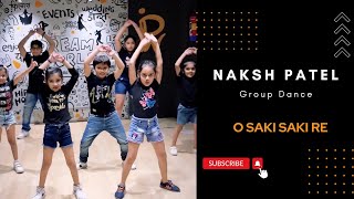 O SAKI SAKI DANCE | Nora Fatehi | DJ Snake - Magenta Riddim | Group Dance - Naksh Patel @nakshpatel