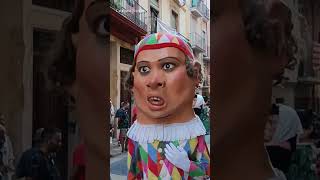 Clown nano (Tarragona, Catalonia) Walking tour (Spain) #shorts