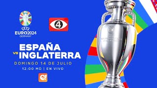 Canal 4 TCS El Salvador | Gran Final Eurocopa 2024 - España vs Inglaterra (Promo)