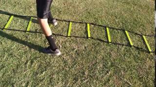 Ladder Agility Drills Triangle for All sports, Baseball, Softball, Soccer, Basketball, Football