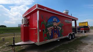 2021 Food Trailer 8x22  BBQ STYLE