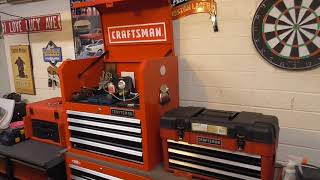 Craftsman 2000 Series 51" bottom rolling toolbox chest bench with 26" top toolbox REVIEW