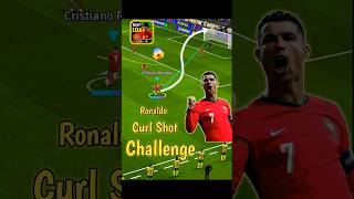 Efootball 2025 || C.Ronaldo vs L.Messi Curl ShotChallenge😯 #efootball #efootball2025 #pes #shorts