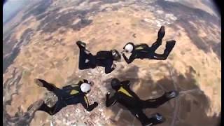 Equipo Enigma | Primer Lugar Campeonato FS4 de Madrid | 2014 | Skydive MADRID