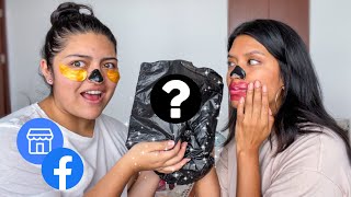 I Bought A $20 Makeup & Skin Care Mystery Box From Facebooks Marketplace (Is It A Scam?)