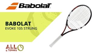 Теннисная ракетка BABOLAT EVOKE 105 STRUNG