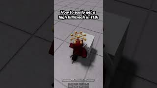 how to EASILY get a STREAK in TSB... 💀😂 #roblox #thestrongestbattlegrounds #shorts