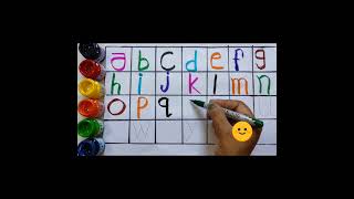 small letters alphabet for kids#shorts