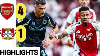 🔴 Arsenal vs Bayer Leverkusen (4 - 1) All goals & Extended HighLights: Zinchenko, Trossard, Jesus