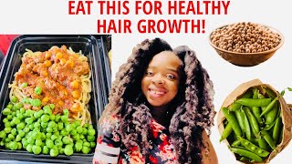 MEAL PREP WITH ME | ADD THIS TO YOUR DIET FOR HEALTHY HAIR GROWTH | HEALTHY EATING ON A BUDGET