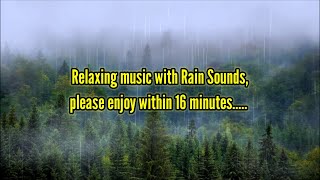 Rain Sounds with Relaxing Music Instrumental