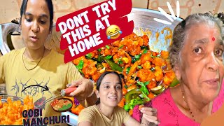 Gobi mnpuga 😍 | yerla try manpochi 😳 don’t try at home 😂 | DV 372