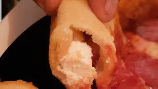 PIZZA CON CORNICIONE RIPIENO FATTA IN CASA🍕/VLOG DEL SABATO SERA🥰