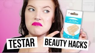 TESTAR BEAUTY HACKS! ⭐️ Collab w/ Amanda Pehrson