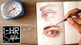 Drawing Eyes! · 1-Hour in My Sketchbook · SKTCH1HR #8