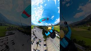 Ass to the grass - Speedflying Kronplatz - Speed landing #shorts