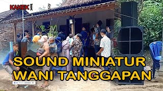 SOUND MINIATUR TANGGAPAN DI PERNIKAHAN