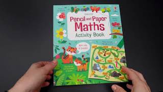 Usborne - Pencil and Papper Maths Activity Book