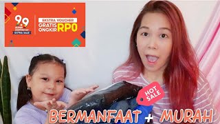 SHOPEE HAUL 9.9 SUPER SHOPPING DAY | unboxing, bermanfaat, murah !