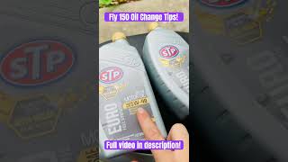 Tips for Oil Change on Piaggio Fly 150 3v #scooter #scootermaintenance #piaggio