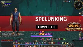 Spelunking ✓ Cataclysm Classic ✓ Warlock ➤ World of Warcraft