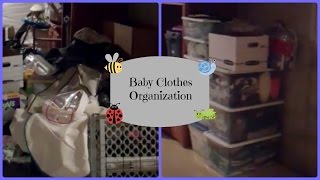 Baby Clothes Organization