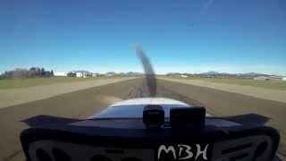 Cessna 172F landing Venegono Airport