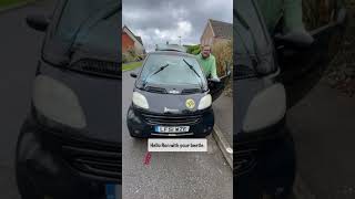 Smart car 450 wiper test #short #shorts #shortsyoutube #shortvideo #youtube #citycardriving