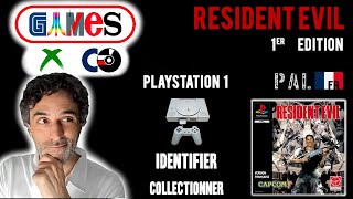 Collectionner et reconnaître le jeu Resident Evil 1er édition sur Playstation 1