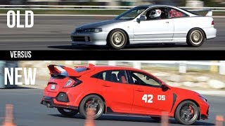 NEW Civic Type R VS Integra "Type-R"