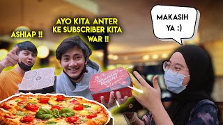 KIRIM PIZZA GRATIS KE SUBSCRIBERS !!  MALAH DI KEJAR B0CILLL !!