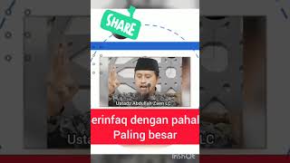 BERINFAQ DENGAN PAHALA PALING BESAR #short1