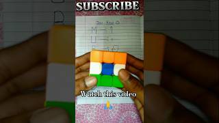 how to make indian flag with 3 by 3 rubik's cube...#shorts #respect #india #flag #viral #video