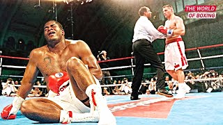 The scandalous confrontation of Riddick Bowe and Andrew Golota