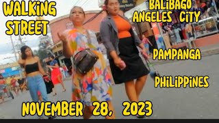 November 28, 2023 WALKING STREET BALIBAGO ANGELES CITY PAMPANGA PHILIPPINES #touristspot