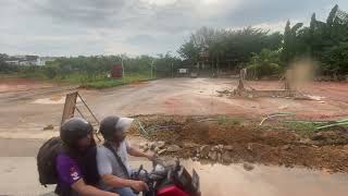 Perjalanan dari pelabuhan Sekupang ke grand mal