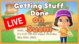 🔴Working on my island of Sushi | Chill and Cozy Stream