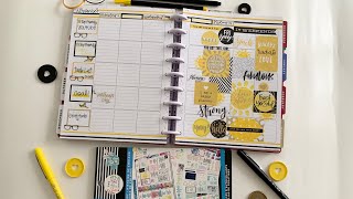 Plan With Me| Classic Catch All Happy Planner| Rio’s Choice| November 11-15,2019