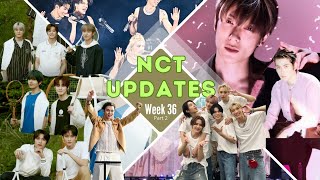 NCT NATION, NCT New Team performance, Magazine cover features, and more | NCT UPDATES Week 36 Part 2