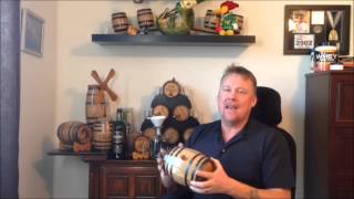 Aging Glenfiddich Single Malt Scotch in Moonshine Barrel | Red Head Oak Barrels