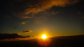 Spencer Butte - November 1, 2017 - Sunset Time Lapse