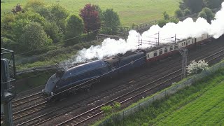 60007 Sir Nigel Greasley #steamlocomotive #djimini3pro #hertfordshire #uk #trains #gopro 11/05/24