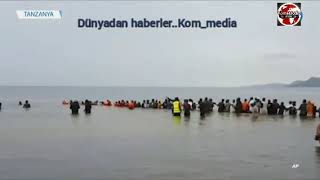 Yolcu Uçağı Göle Düştü Tanzanya..Dunyadan haberler..Kom_media