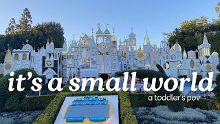 DISNEYLAND | “it’s a small world” | a toddler’s point of view | full ride POV | June 2024 🚤🏰