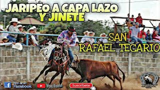 Jaripeo a Capa lazo y Jinete en San Rafael Tecario Michoacán