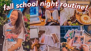 AFTER SCHOOL FALL NIGHT ROUTINE 2020: aesthetic fall night routine, cozy fall night routine 2020