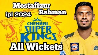 Mustafiz Home, Chennai's best pacer, danced to Russell's brilliant bowling ll bes2024 KkR vs China