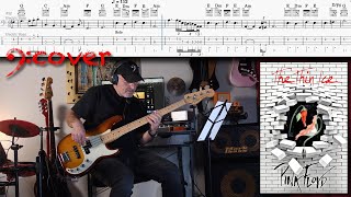 Pink Floyd - The Thin Ice - Bass Cover with Tabs in 4K